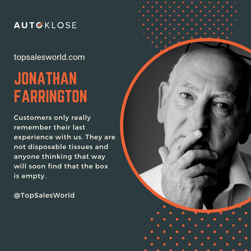 Great Salespeople: Jonathan Farrington