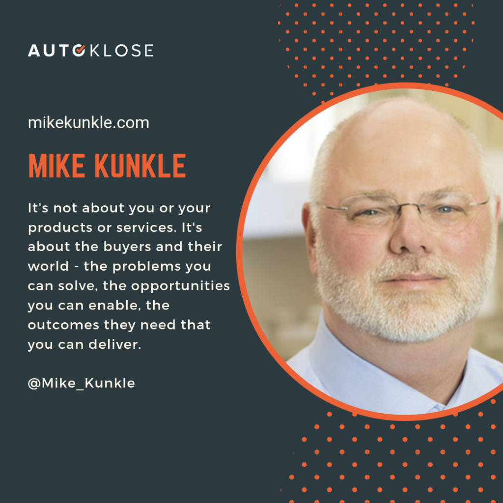 Great Salespeople: Mike Kunkle