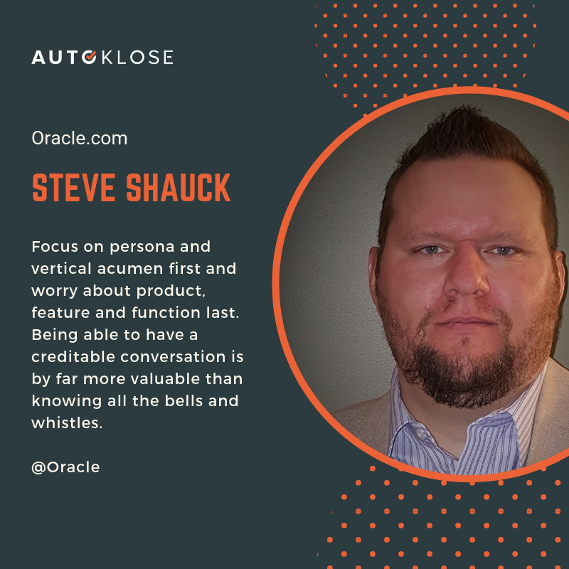 Great Salespeople: Steve Shauck