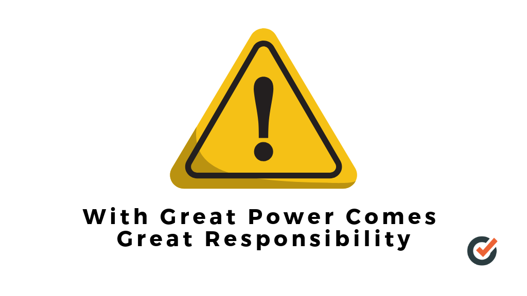 With Great Power Comes Great Responsibility - Email Marketing Sales Autoklose.