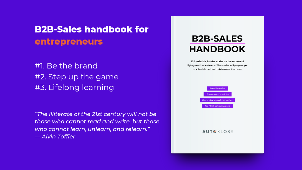 B2B-sales handbook