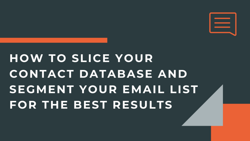 Segment Your Email List