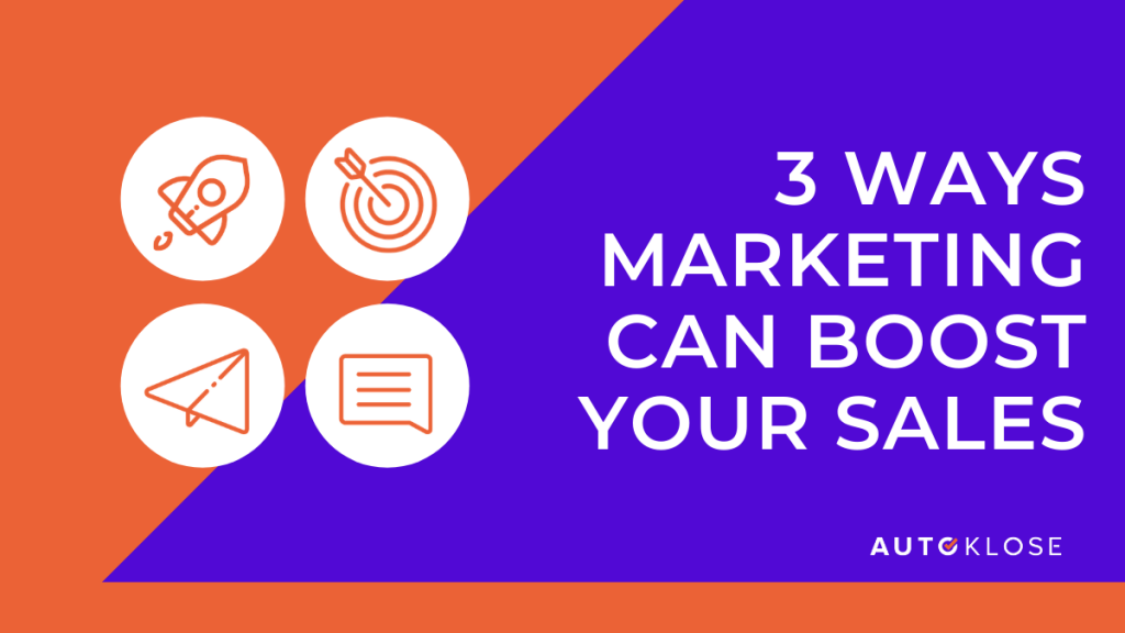 Boost your sales with marketing