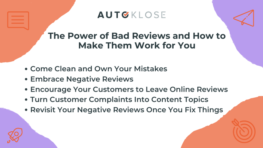 the power of bad reviews