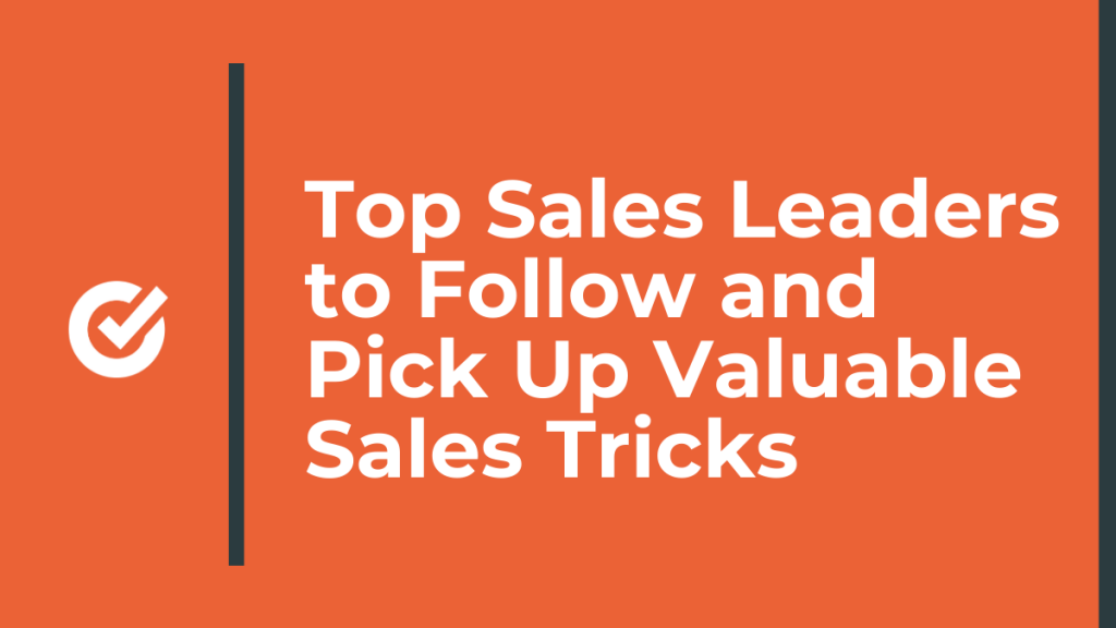 top sales leaders to follow