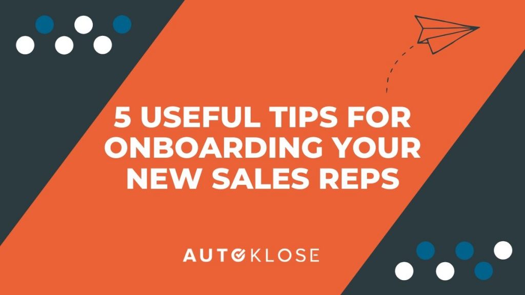 Onboarding Your New Sales Reps