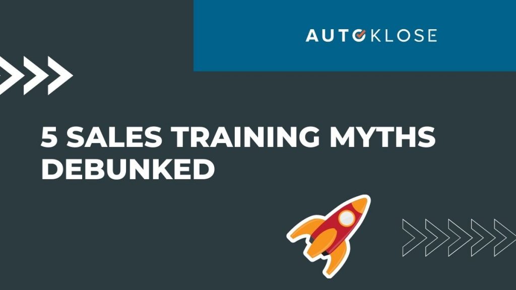 Sales Training Myths